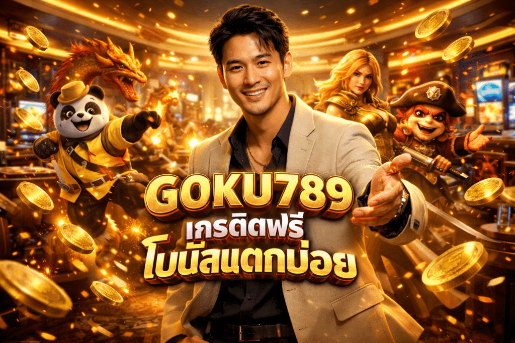 GOKU789 เครดิตฟรี โบนัสแตกบ่อย พร้อมเทคนิคลับ